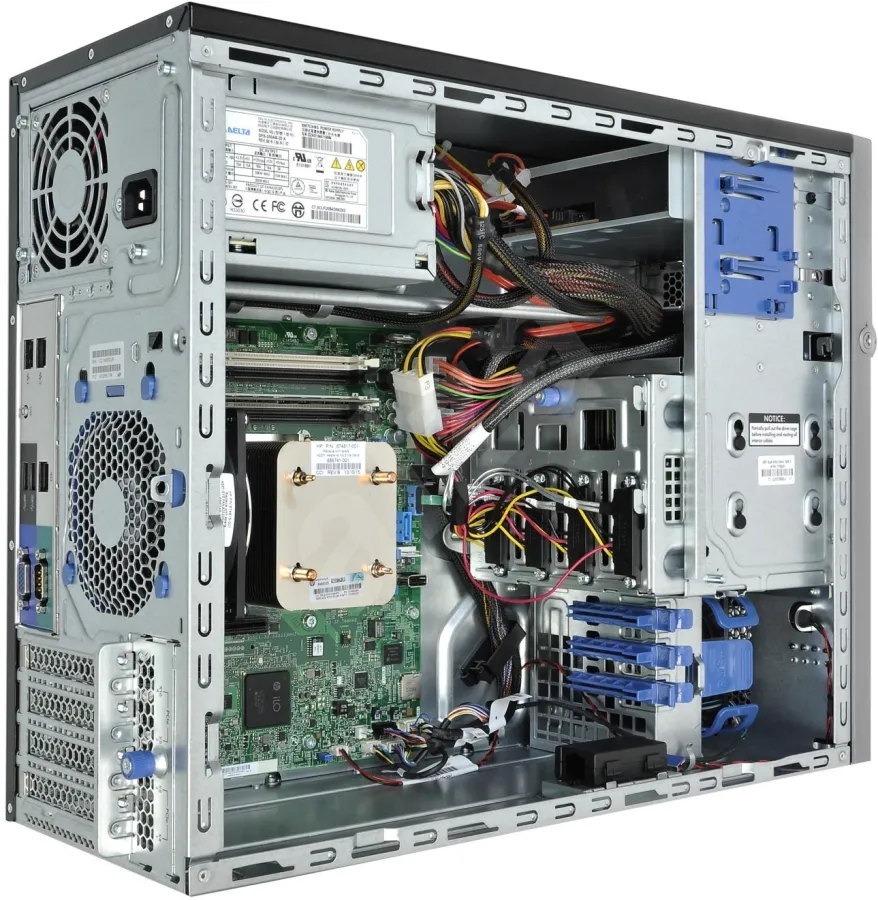 HP ProLiant ML310e Gen8 v2 Xeon E3-1220v3, 16GB RAM, 2×1TB HDD