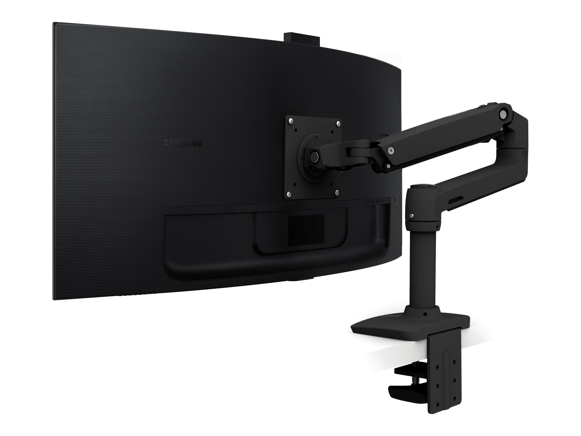 Ergotron LX Desk Monitor Arm, Matte Black (45-241-224)