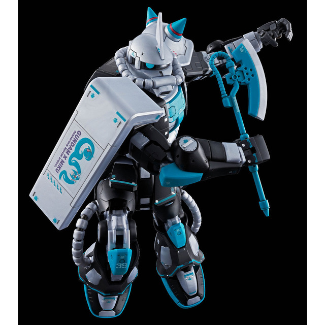 長ネギカラー”のビーム・サーベル！初音ミクコラボ仕様のRGガンプラ
