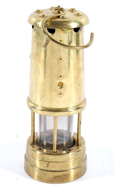 Welsh Aberaman Colliery Coal Miners Safety Lamp sold at auction on
