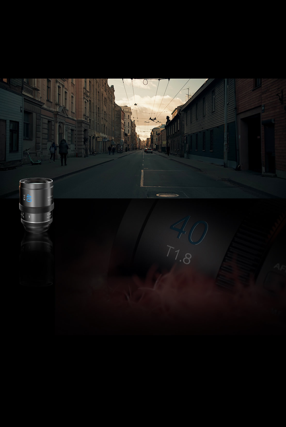 SIRUI 40mm T1.8 1.33x S35 Autofocus Anamorphic Lens