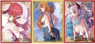 ウタ ヤマト ナミ カードスリーブ3点セット ONEPIECE ワンピース