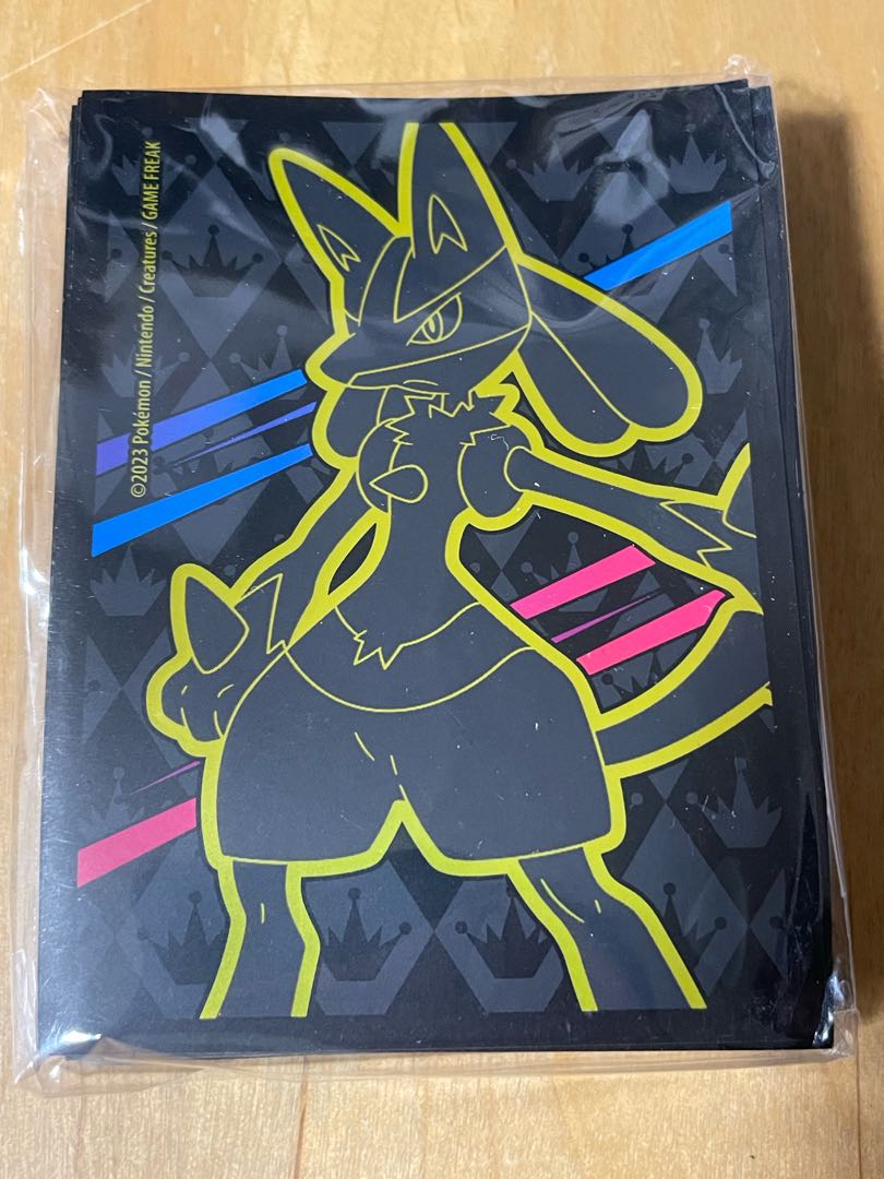 海外公式】ルカリオ ポケモン スリーブ シールド【サプライ】の通販 や