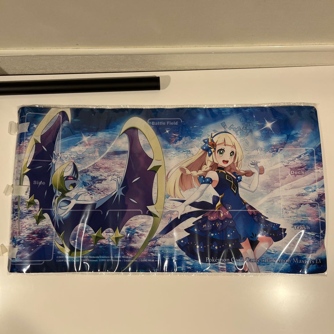 プレイマット『リーリエ(ポケモンマスターズEX)当選書付き※』未開封