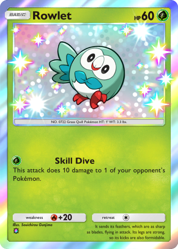 Rowlet (B1 290/226) - Mega Rising | TCG Pocket | Card Database +