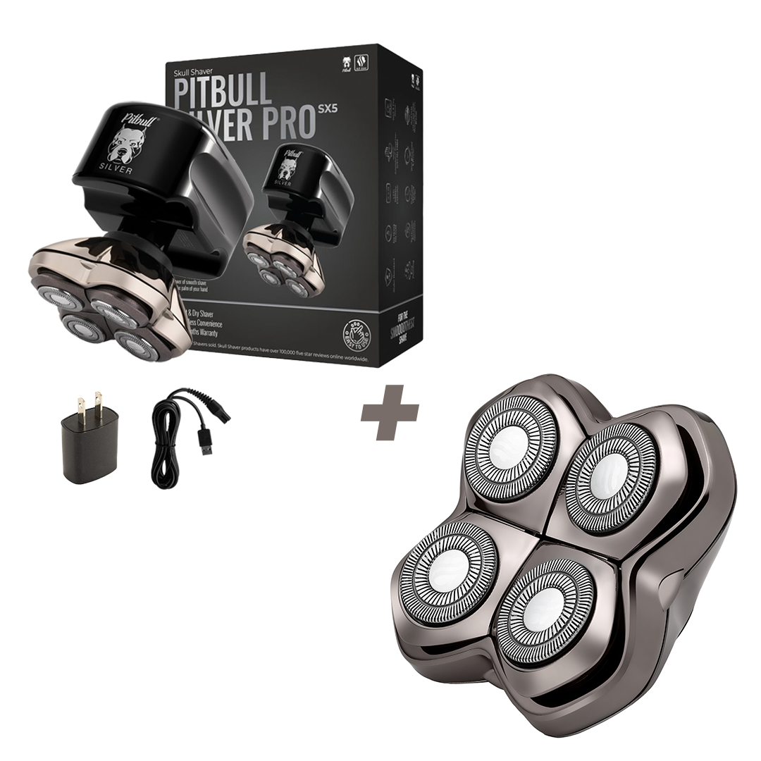 Pitbull Silver PRO SX5 | 2025 Version – Skull Shaver