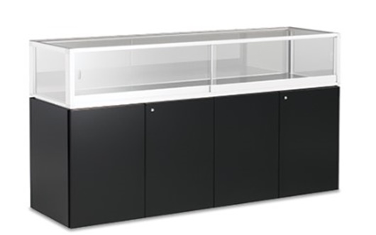 アルミフレームショーケース｜ガラスショーケースならチヨダディステム