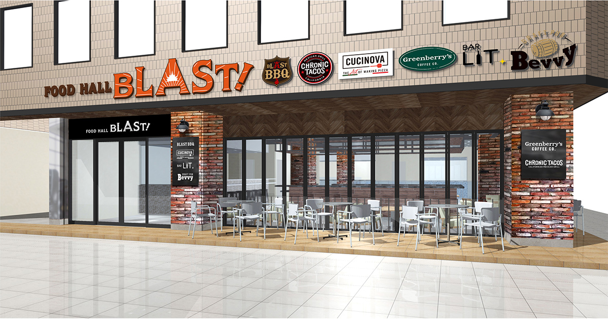 アメリカから初上陸したブランドを集結した「FOOD HALL BLAST! OSAKA