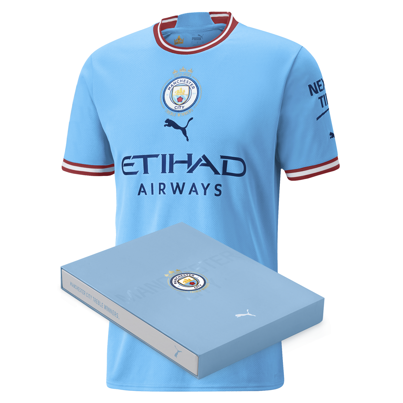 Manchester City Treble Winners Commemorative Jersey 2022/23 In