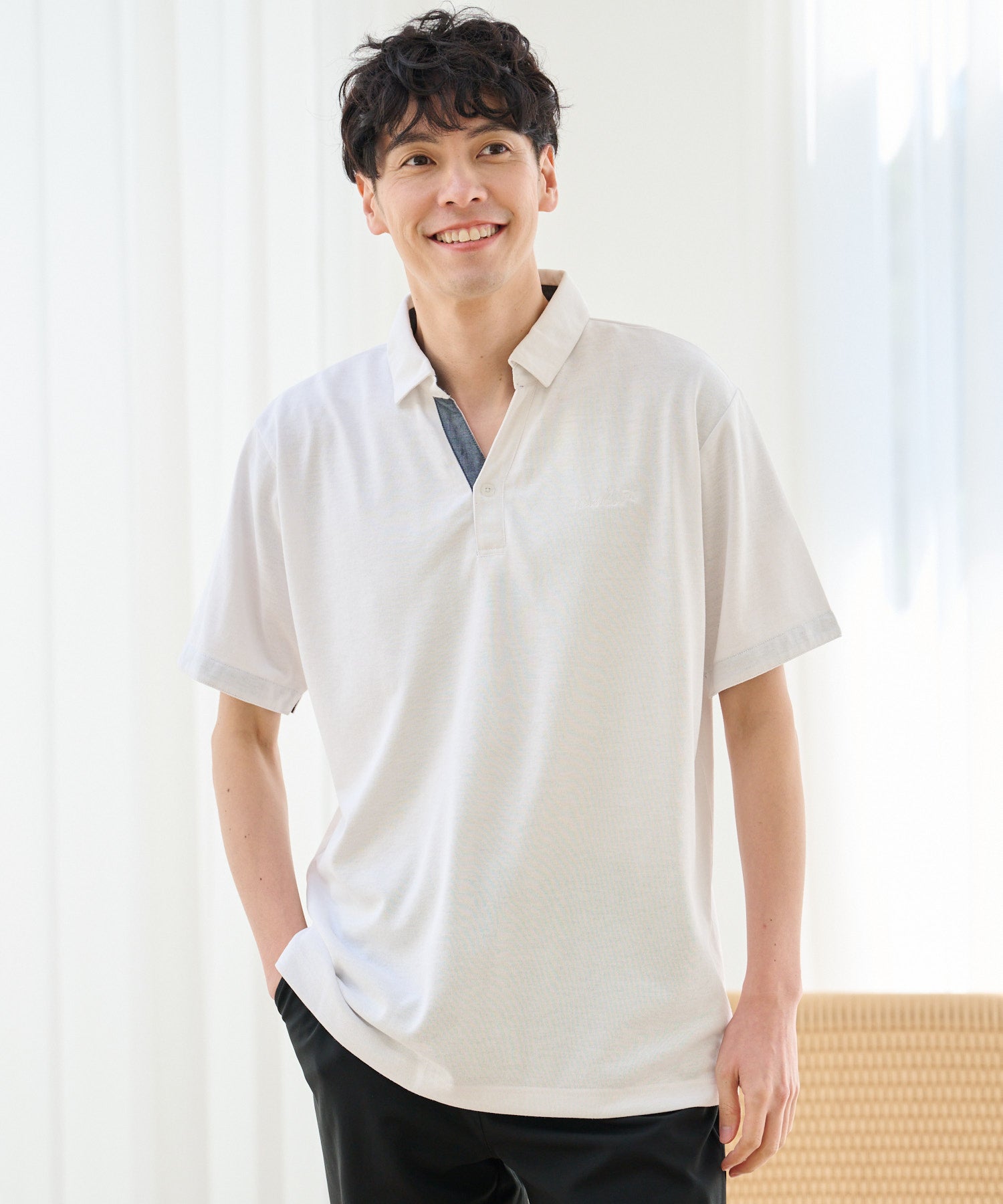 リネンタッチ ポロシャツ（ポロシャツ/メンズ）｜アーノルド パーマー