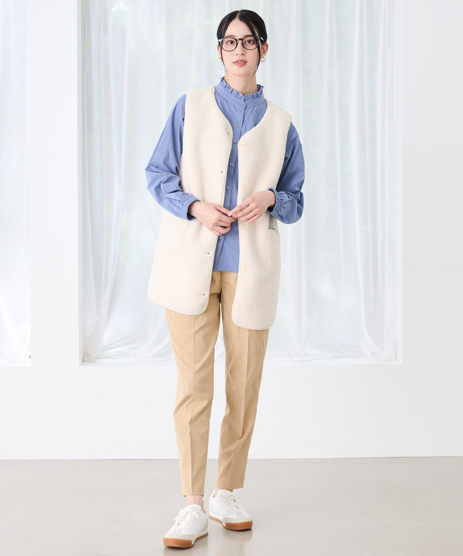 リバーシブル ボアベスト（ベスト/レディース）｜アーノルド パーマー