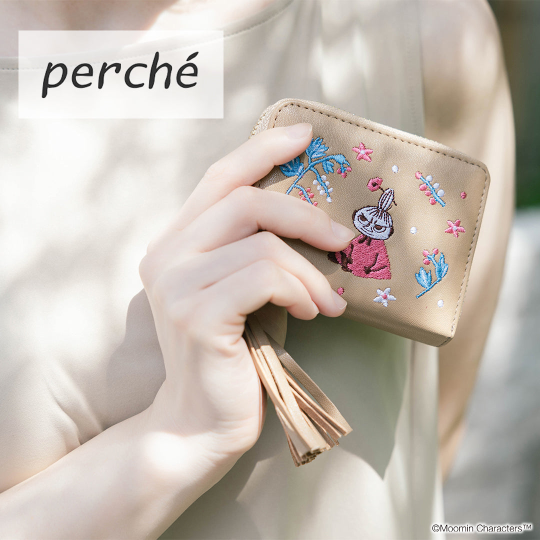 Perche ジャバラカードウォレット（リトルミイ/BE）【公式限定