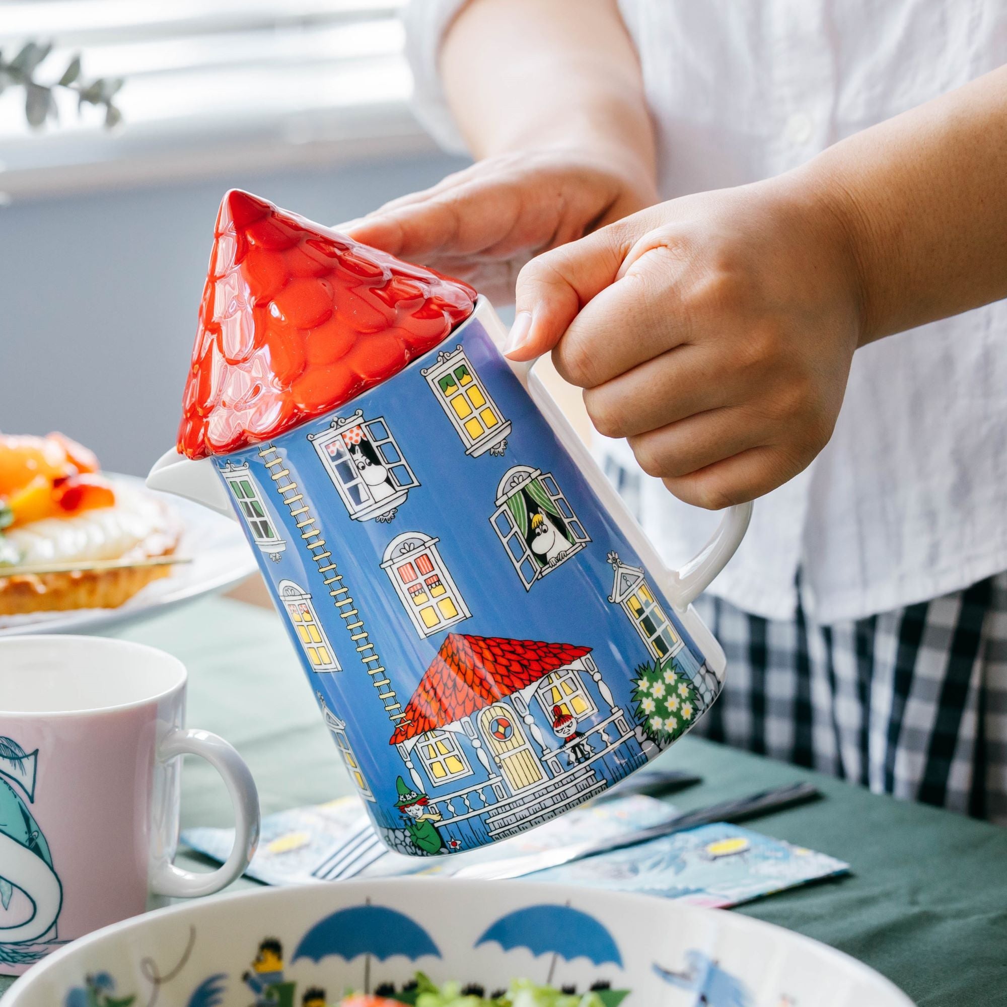 MOOMIN ARABIA ピッチャー（ムーミンハウス/1L） - MOOMIN SHOP