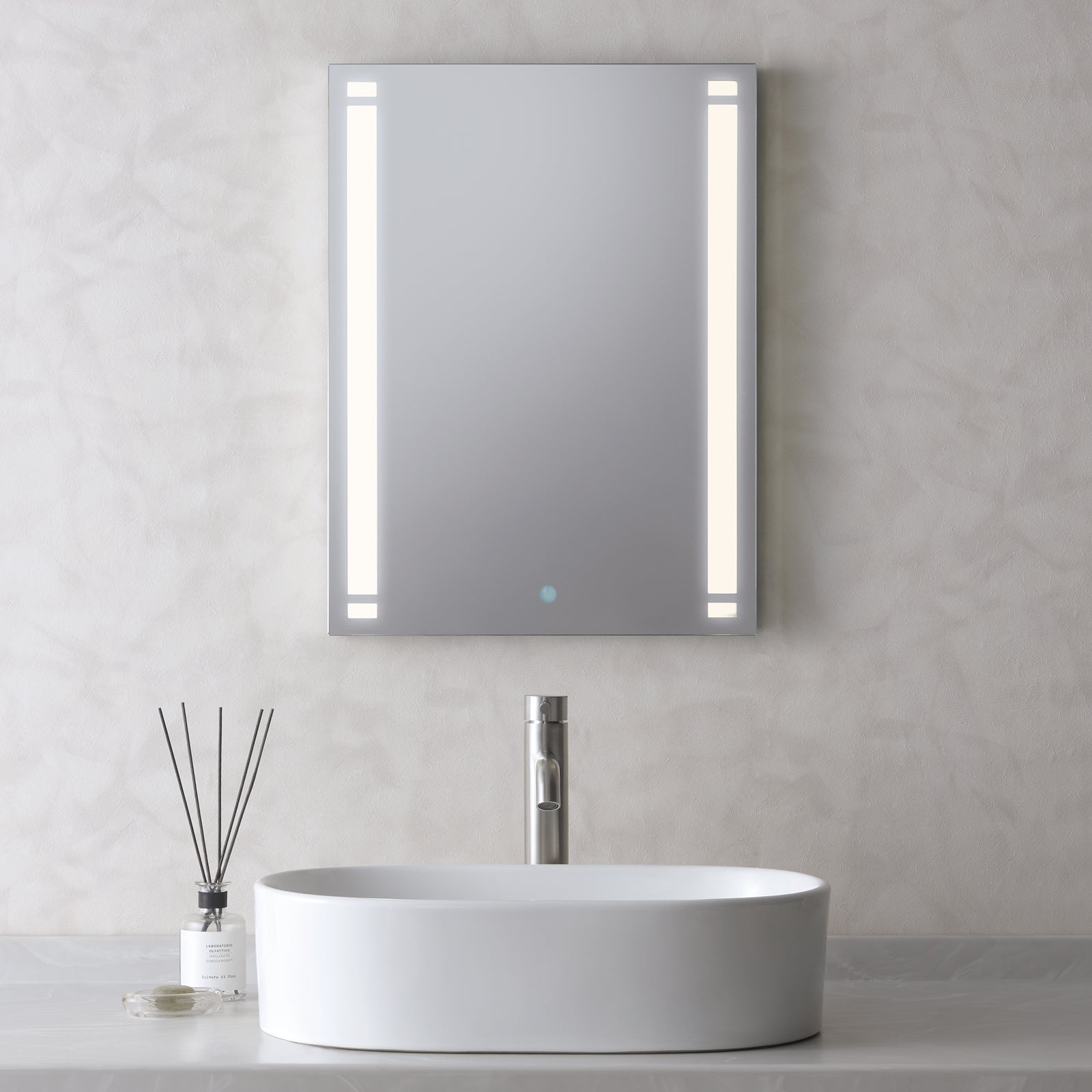 前面光450×600LED一体型ミラーライト MBK010R MBK011R｜ミラーライト