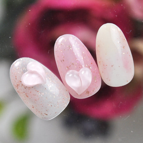 ネイルパーツ 5個 フルーツ 桃 ピーチ ピンク | ネイル ジェルネイル