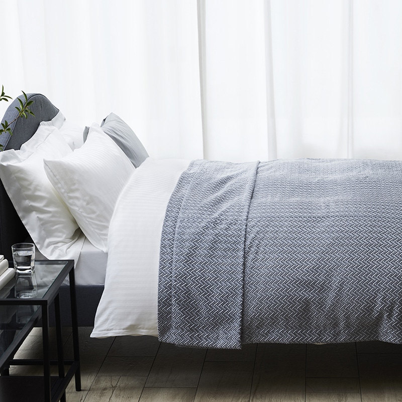 24+ ベッドスプレッド(（シングル）180x260cm グレー): 布団カバー