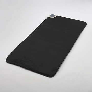 ヘルシオン 専用カバーシーツ （シングル）103×208cm ブラック 綿100