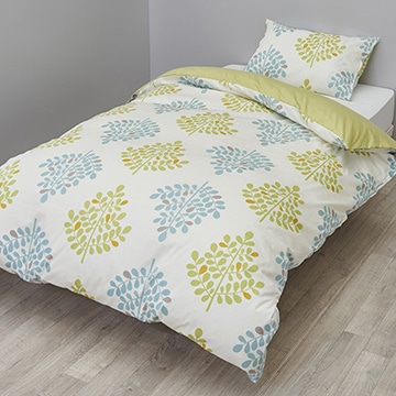 ミーィ 掛けふとんカバー （シングルロング）150×210cm ピンク 綿100