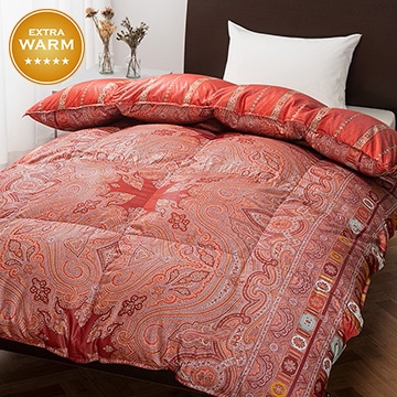 店舗限定商品＞ミュルーズ染織美術館 羽毛掛けふとん （ダブル）190