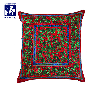 源右衛門 座布団カバー 八端判 59×63cm ブルー 綿100％｜布団カバー