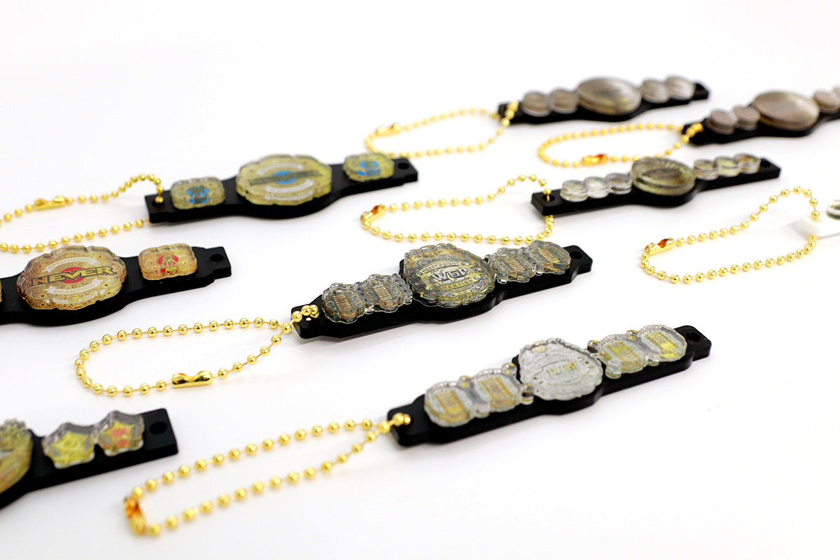 NJPW チャンピオンベルト ランダムアクリルボールチェーン