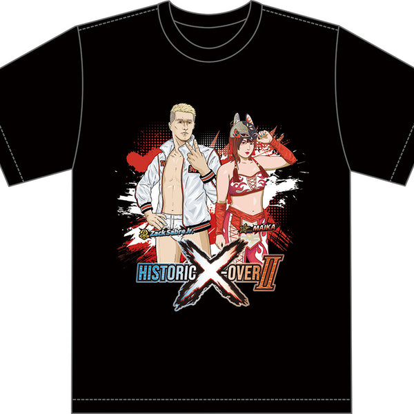 Historic X-over Ⅱ ザック・セイバーJr.＆舞華 Tシャツ