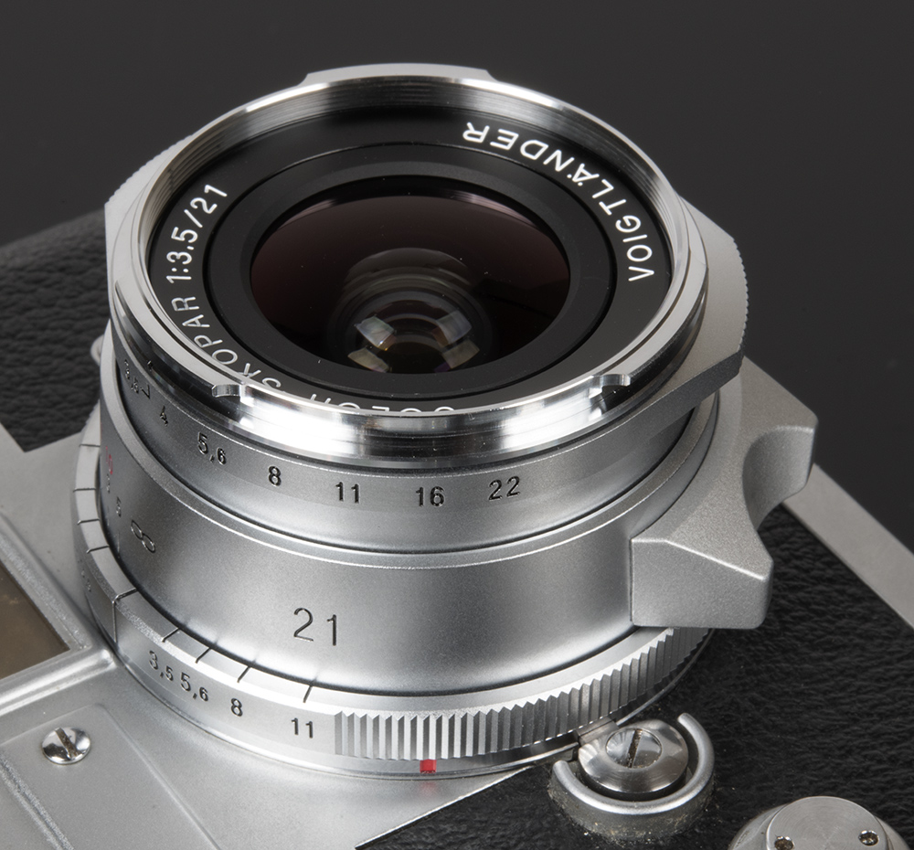 Voigtlander 21mm F/3.5 COLOR-SKOPAR Leica M Type II Silver