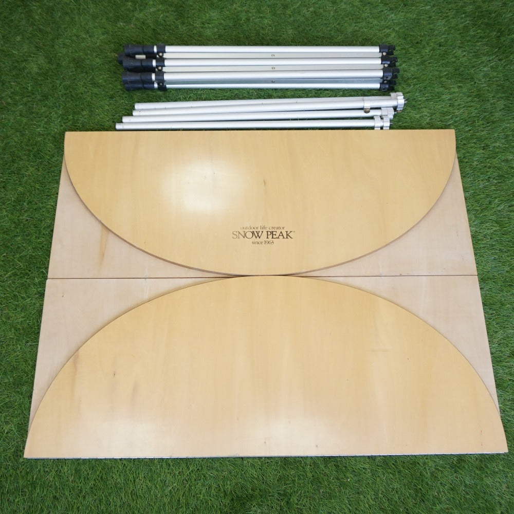 スノーピーク【snow peak】 フォールディングテーブルオーバル LV-31