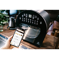 エペイオス〉スマートノンフライオーブン Chef/ブラック(ブラック