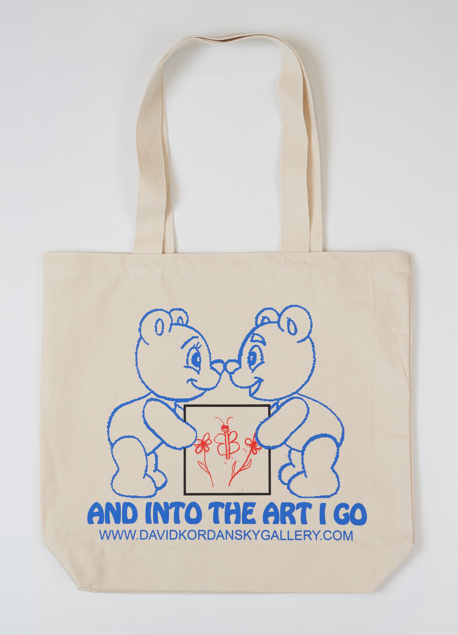 And Into the Art I Go Canvas Tote Bag | Designed By Online