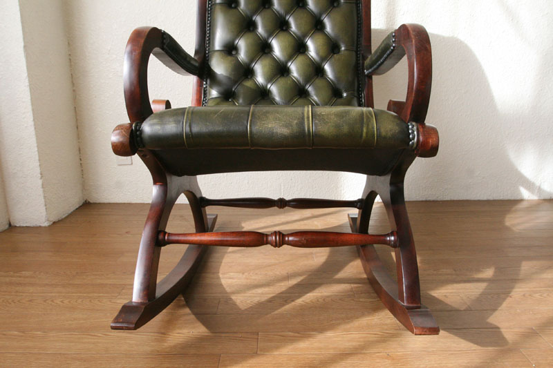 チェスターフィールド ロッキングチェア｜アンティーク家具・照明の