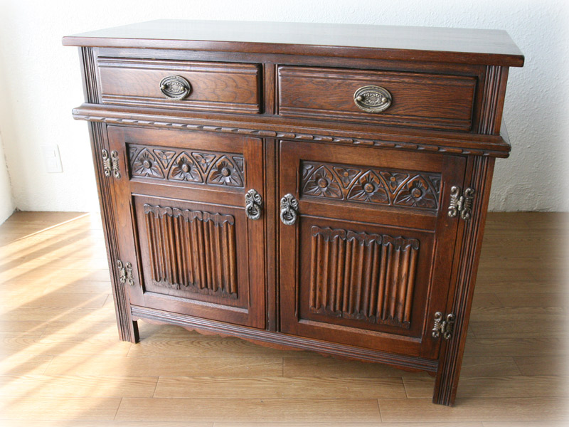 オールドチャームOld Charm ミニサイドボード｜アンティーク家具・照明