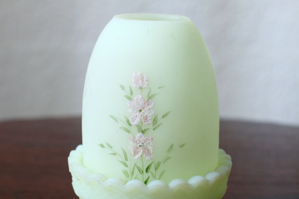 Fentonフェントン ヴァセリンガラス フェアリーランプ｜アンティーク