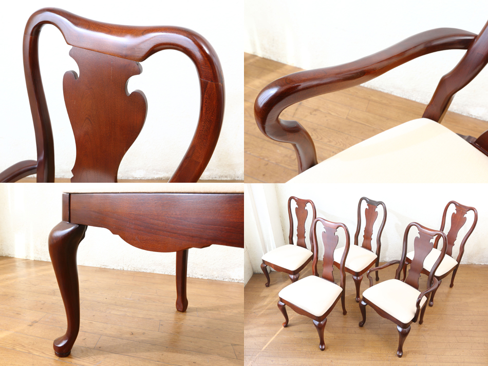 トーマスビルThomasville マホガニー クイーンアンスタイル ダイニング