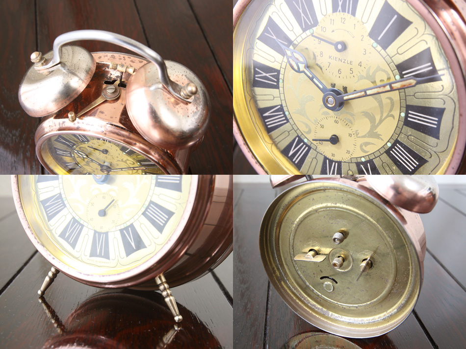 キンツレKIENZLE オールドアラームクロック｜アンティーク家具・照明の