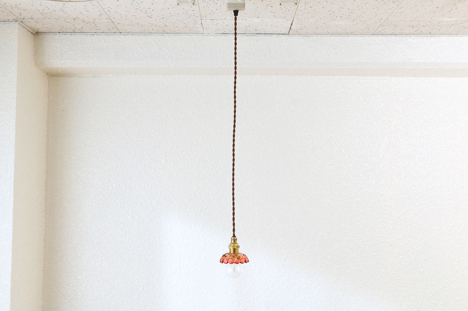 オールドバカラBACCARAT ピンククリスタル ディッシュ ミニペンダント