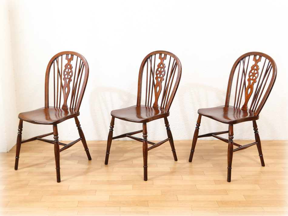 ヴィクトリアンスタイル エルム&ユーウッド ホイールバック ウィンザー