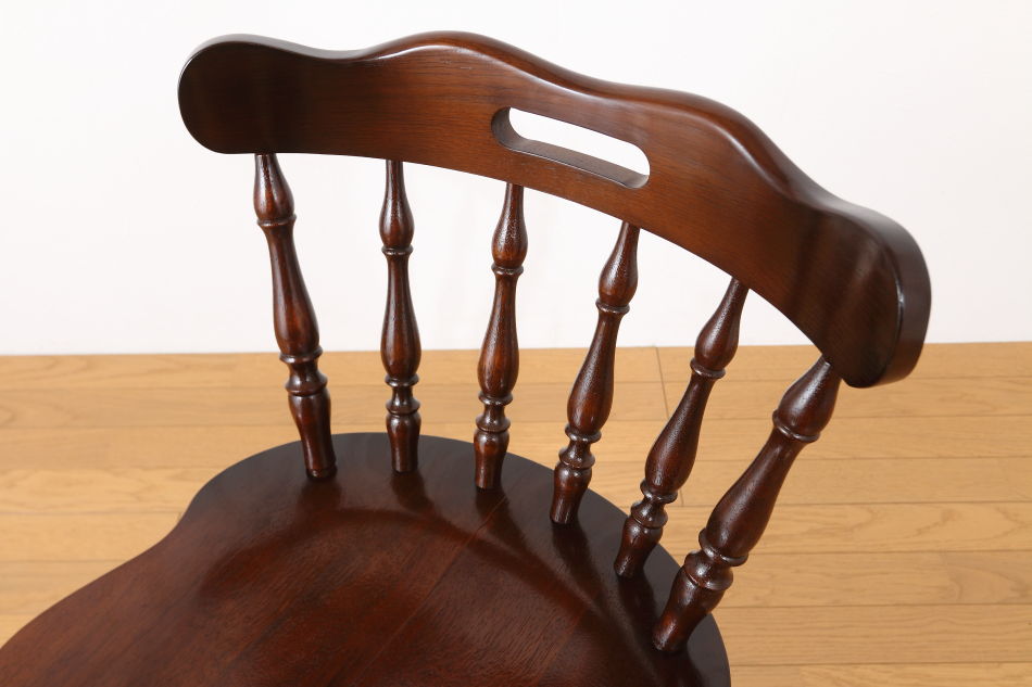 キツツキマーク ジャパニーズウィンザースタイル ダイニングチェア