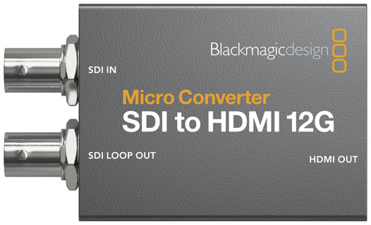 BLACKMAGIC DESIGN Micro Converter SDI to HDMI 12G | Signal