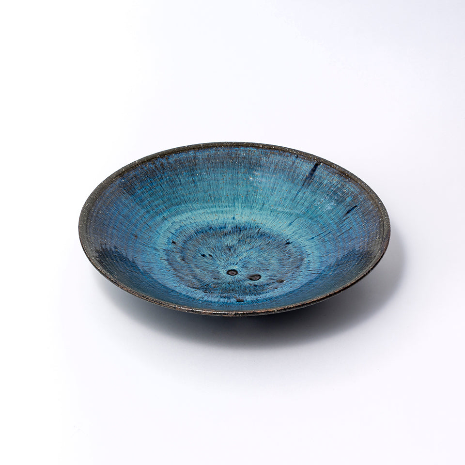 小野象平 青灰釉大皿 [10]｜Discover Japan 公式オンラインショップ