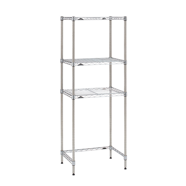 ベーシックシリーズ キッチンラック クローム W600xD450xH1600mm