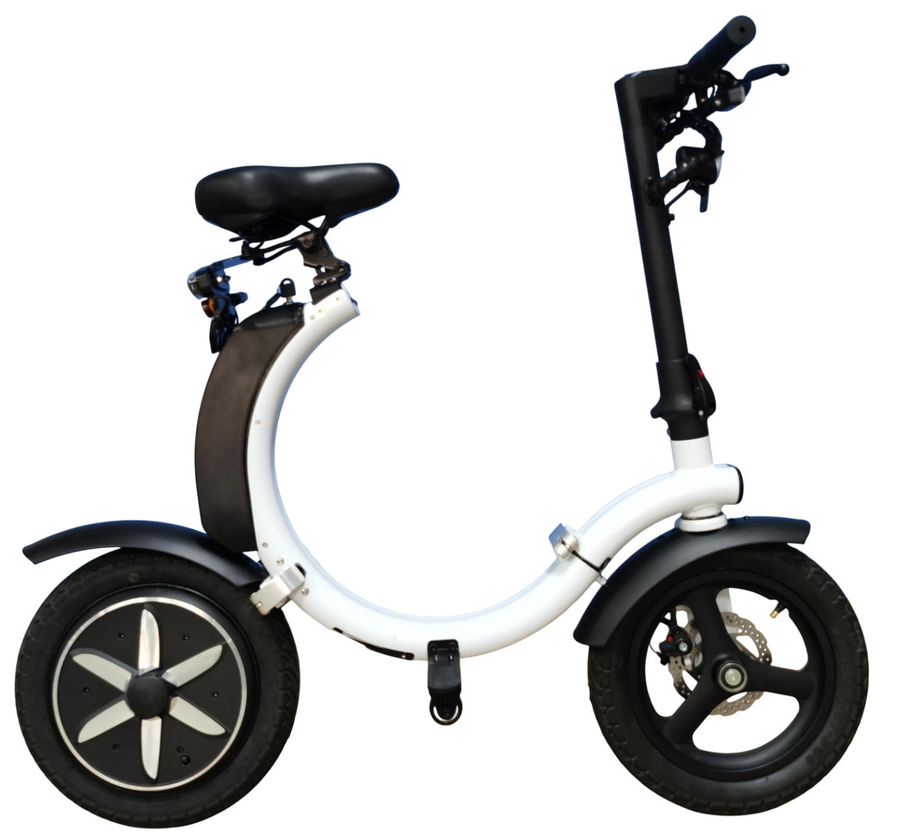 SWIFT HORSE K2 ver.2】特定小型原付電動バイク-パールホワイト