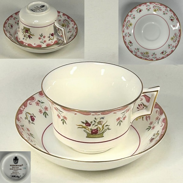 ウェッジウッドビアンカカップ＆ソーサー | ブランド洋食器通販
