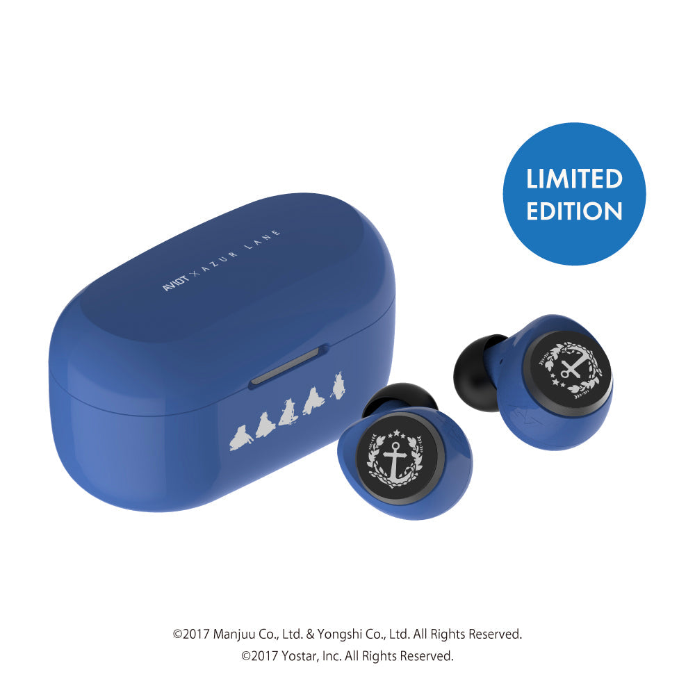 AVIOT TE-V1R-AZL｜アズールレーンコラボ完全ワイヤレスイヤホン【公式】