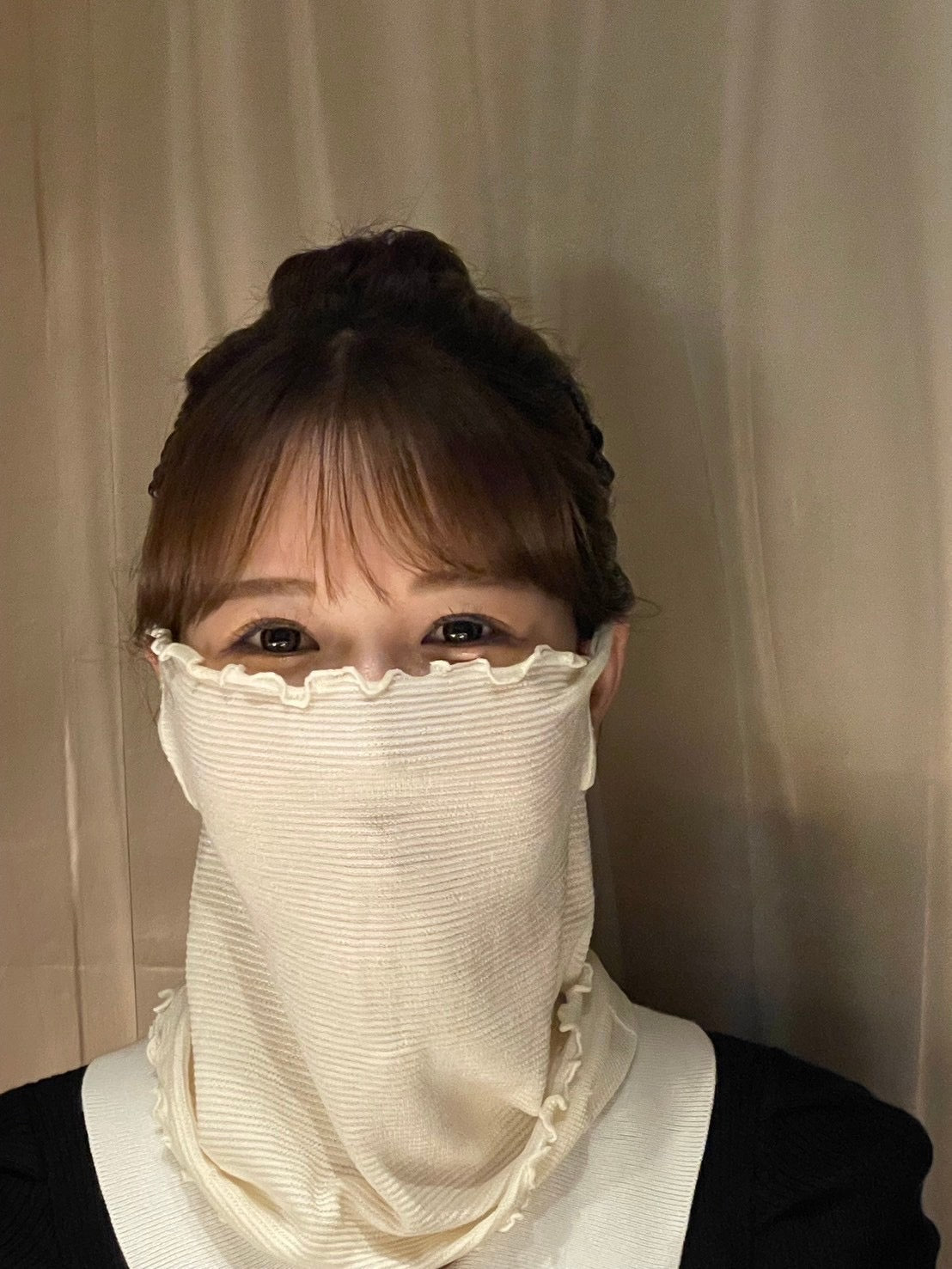 magical MASK【シルク】つけることで舌の位置に変化を感じお顔の悩みを