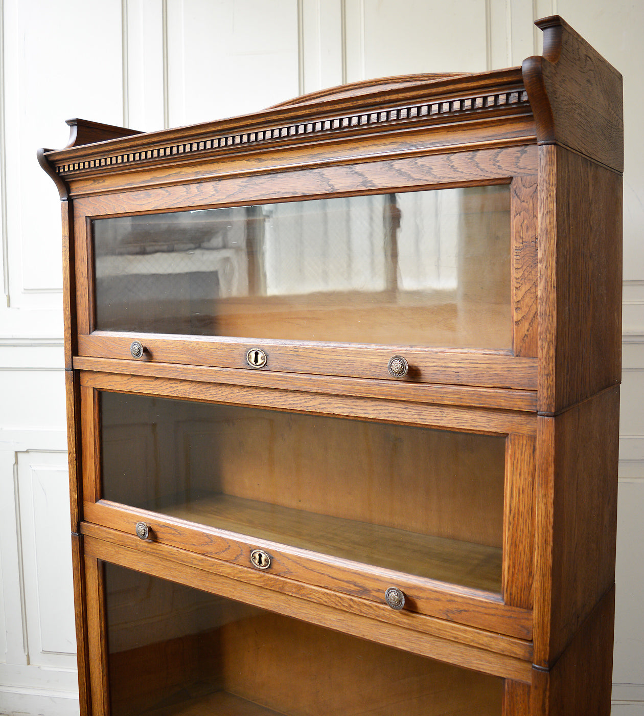 アンティークスタッキングブックケース – 英国アンティーク家具専門店