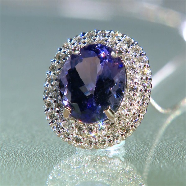タンザナイト3ct ダイヤモンド ペンダント | BS日テレSHOP