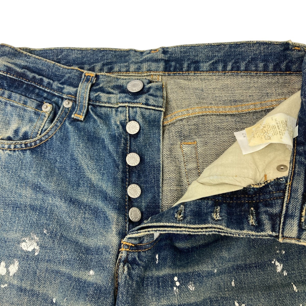 HELMUT LANG(ヘルムートラング) ペンキ加工デニム 745 H0 0003 005 17