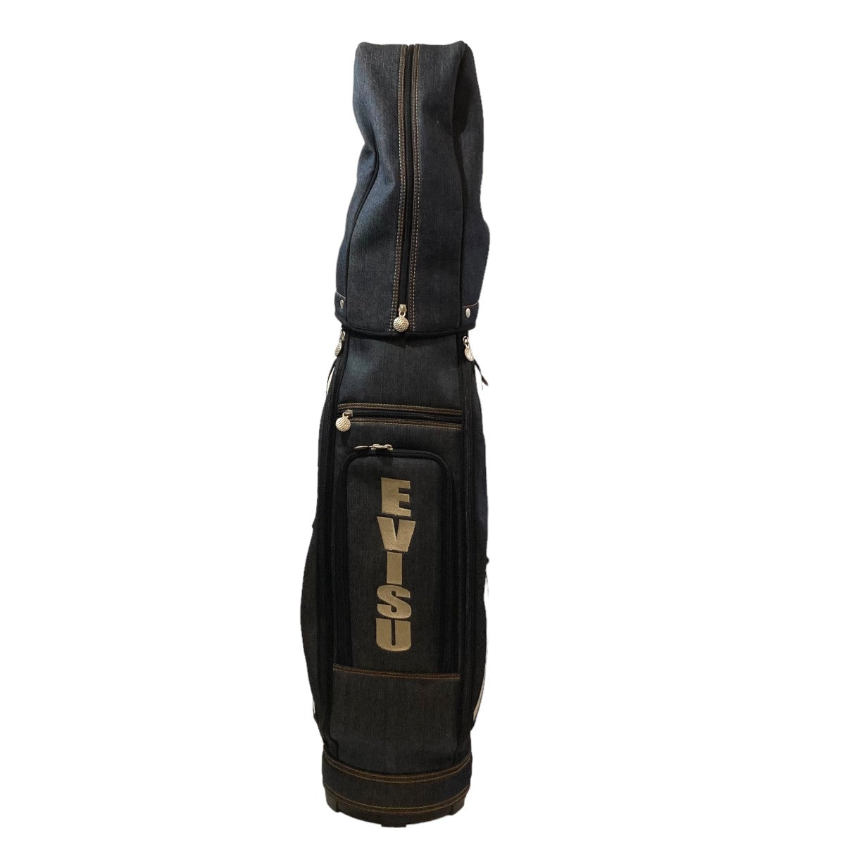 EVISU(エヴィス) デニムキャディバッグゴルフバッグ インディゴ