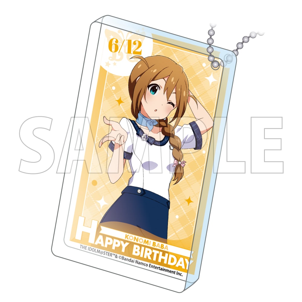 限定品】アイドルマスター ミリオンライブ！ バースデーアクリル